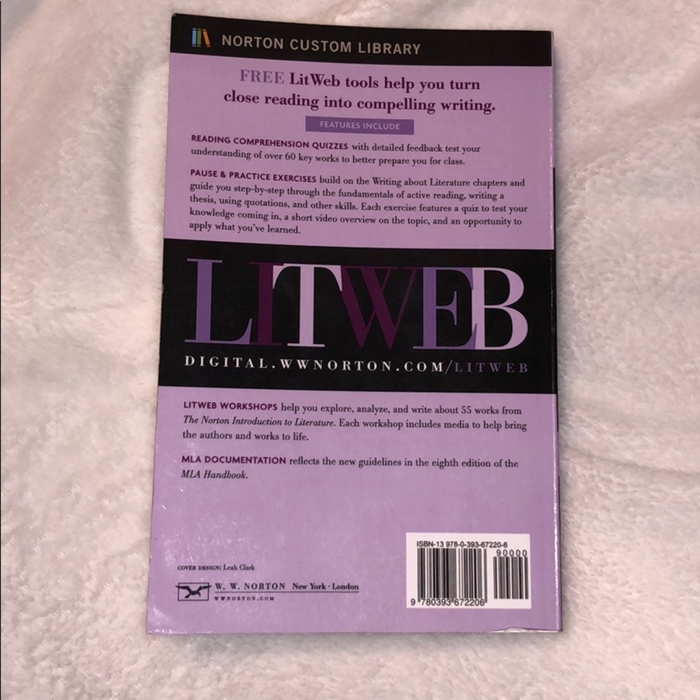 The Norton Introduction to Literature Custom Book - Picture 2 of 5